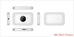 Módem <span class=keywords><strong>QLink</strong></span> Versión Estadounidense CAT6 4G LTE 300Mbps 4200mAh WiFi de Bolsillo Ranura para Tarjeta SIM SOHO Firewall VPN WEP - Product Image 2