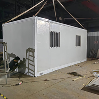 Conteneur d'expédition préfabriqué de luxe pour 1 chambre à coucher 1 salle de bain maison paquet plat maison en conteneur pour la vie résidentielle