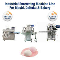 HJ-860X Nouvelle machine commerciale automatique à glace mochi et à enrobage 220V Haute efficacité Certifiée CE Équipement alimentaire