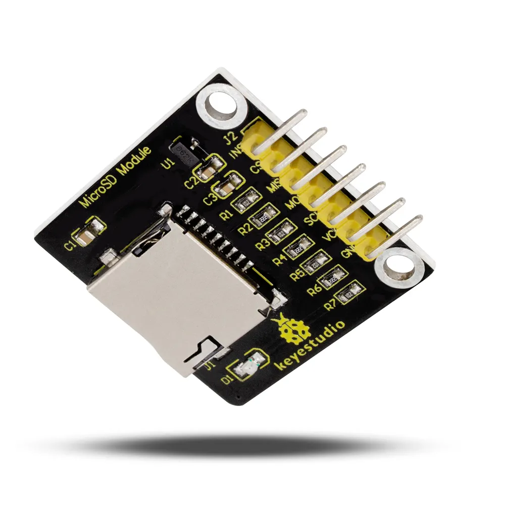 Keyestudio Micro TF Card Write-Read Module for Arduino Micro SD Module for microbit