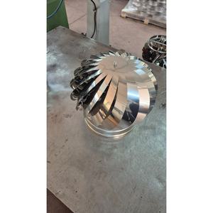 Campana de Chimenea Giratoria Impulsada por el Viento, Acero Inoxidable 304, Certificación KIWA, Diseño Industrial, Hecho en Italia, para Extracción de Gases de Combustión - Product Image 2