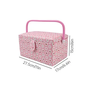 Factory supply 2023 new style sewing basket craft basket personalized sewing accessories storage small sewing basket
