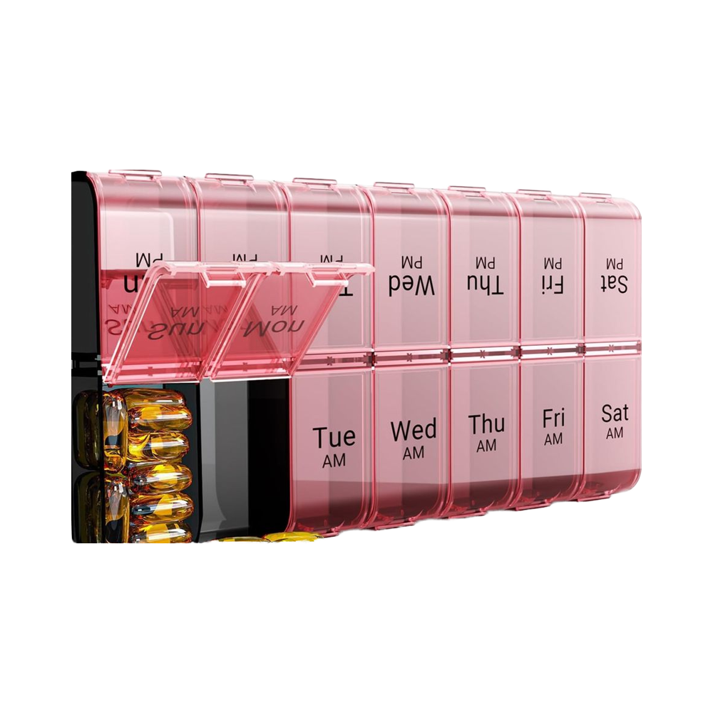 Органайзер для таблеток COLORWING XL, 2 раза в день