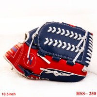 Guantes de Béisbol Profesionales para Lanzadores Zurdos, 10.5 Pulgadas, Material PVC/PU, Guantes de Infield para Niños/Adultos, Práctica de Softbol