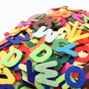 Детские развивающие игрушки, мексиканская монограмма, самоклеящаяся палочка, наклейка в виде капитала, алфавита, фетровые буквы для малышей