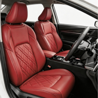 Housses de siège auto personnalisées de haute qualité, ensemble complet, en cuir Nappa respirant, pour Camry Hybrid SE, résistantes aux intempéries
