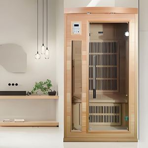 Sauna de vapor seco para 1 persona al por mayor, sauna infrarroja para interiores y exteriores, estufa eléctrica, sauna - Product Image 4