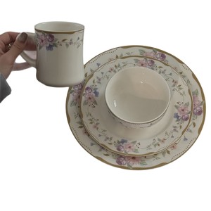 Vajilla de cerámica desechable con diseño de frutas románticas del sur de Francia francesa al por mayor, tazón, taza y platillo, postre para uso doméstico en Cafetería - Product Image 5