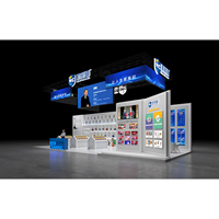 Diseño de Stand de Exhibición de Madera de Lujo |   Sistema de Techo de Truss para Exposiciones Globales en Europa y Medio Oriente