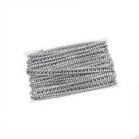 Vente en gros de ruban de dentelle tissé en chaîne de diamants dorés et argentés de 1,4 cm, style ethnique, pour couture à la main, vêtements, bijoux, tenue de bal de fin d'année, pour mère