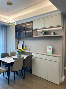 Personalizzato moderno in legno portabottiglie espositore per la casa per soggiorno <span class=keywords><strong>e</strong></span> zona <span class=keywords><strong>pranzo</strong></span> mobili - Product Image 6
