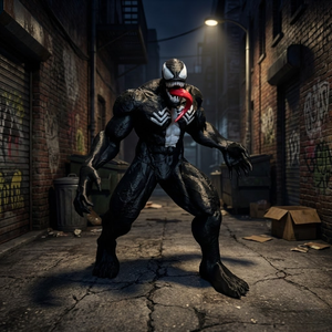 Nuova Action Figure Venom da 10,5 Pollici, Ispirata ai Videogiochi <span class=keywords><strong>Marvel</strong></span>, Giocattolo da Collezione in Plastica, Regalo per Bambini - Product Image 3