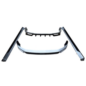 Accessoires de modification pour Volvo S90 2017-2020 : Spoiler de pare-chocs avant et arrière, diffuseur, extension de jupes latérales - Product Image 6