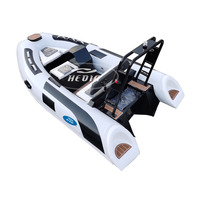 Mini bateau de vitesse 10ft Bateau Gonflable Hypalon nervure 330 bateau coque rigide gonflable