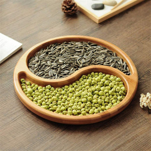 ถาดไม้ไผ่ไทเก๊ก สีธรรมชาติ สำหรับชา ขนมขบเคี้ยว ใช้ในโรงแรม - Product Image 2