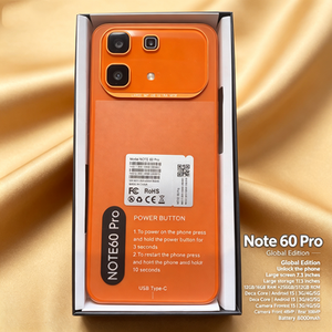 โทรศัพท์มือถือรุ่นใหม่ Note 60 Pro ของแท้ โทรศัพท์แบบธรรมดา 5G สมาร์ทโฟน ขายส่ง - Product Image 3