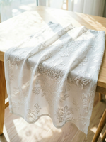 Tissu de rideau voile tissé et teint écologique 100% polyester, texture fil slub, rideaux voile naturels pour décoration intérieure bohème