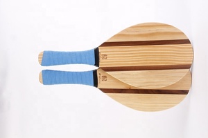 Prodotti di tendenza 2022 nuovi arrivi racchette da tennis Set di palline da racchetta da Tennis professionale in legno da spiaggia raqueta de tenis - Product Image 5