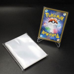 Pochettes de protection en PVC pour cartes 64x89mm 66x91mm Épaisseur 5-10c pour envoi postal 100 pièces - Product Image 2
