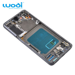 Pièces de rechange en gros pour écran tactile LCD Samsung <span class=keywords><strong>Galaxy</strong></span> <span class=keywords><strong>S21</strong></span> avec cadre, assemblage numériseur d'écran de téléphone LCD - Product Image 4