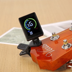 Sintonizador de guitarra con carga USB, afinación para guitarra eléctrica acústica, bajo, sintonizador con Clip, pantalla LCD, accesorios para afinador de guitarra - Product Image 5