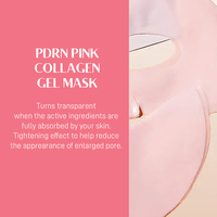 Masque en gel coréen hydratant et raffermissant au collagène rose PDRN ADN de saumon pour la nuit, soin visage éclatant, marque privée