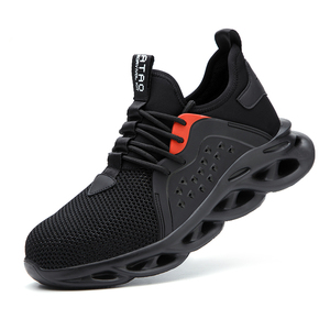 Entrepôt de sécurité à la mode Bottes de sécurité en cuir Chaussures en gros Fabricant de chaussures personnalisé Chaussures de sécurité fonctionnelles - Product Image 1