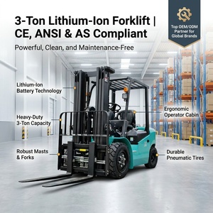 Vente directe d'usine, chariot élévateur électrique 1,5 tonne, 3 tonnes, 5 tonnes, chariot élévateur à batterie au lithium, chariot élévateur électrique miniature d'<span class=keywords><strong>occasion</strong></span> - Product Image 4