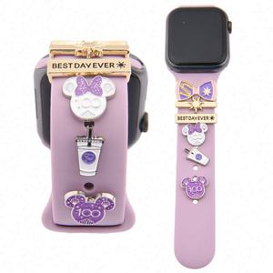 Nuevo Charm Metálico para Reloj I Watch, Accesorio para Correa de Silicona, Charm Zodiacal para I Watch, Regalo de Cumpleaños - Product Image 6
