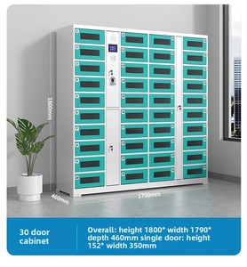 TALONGJ Customized Smart Cellphone Metal Combination Lock Electronic Digital Waterproof Durable Eco-Friendly Floor/Wall Locker - Product Image 5