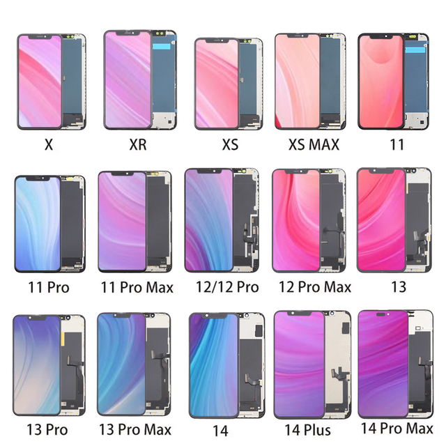 Mobile Phone Lcd Display Screen for Iphone for Sumsung for Huawei for Android Smartphone Lcd Replacement for Phone Accessories