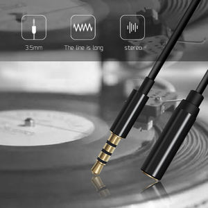 Mikrofon Mic 2,2 m Verlängerung Kabel für Handy Smartphone Mic Mikrofon Weibliche <span class=keywords><strong>3</strong></span>,5mm zu Männlichen <span class=keywords><strong>3</strong></span>,5mm 4 pole - Product Image 6