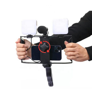 Kit di Vlogging AY-49X di vendita calda della fabbrica con luce/microfono/stabilizzatore della gabbia/treppiede Video che fa Kit Vlogging <span class=keywords><strong>Youtube</strong></span> - Product Image 5