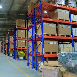 Estante de Paletes Ajustável <span class=keywords><strong>para</strong></span> Armazenamento em Armazém, Prateleiras Pesadas <span class=keywords><strong>para</strong></span> Armazenamento de Paletes - Product Image 3