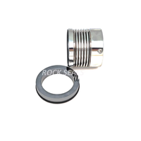 Joint hydraulique à soufflet métallique équivalent RC 515E JC 515E, résistant à la corrosion SIC/SIC/EPDM/SS316, 20 bars, 40°C-200°C, 25 m/s, pour pompe