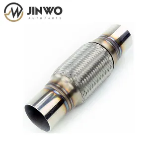 Fodera di interblocco dell'acciaio inossidabile del tubo della flessione dello scarico automatico dell'automobile di Jinwo da 2.5 pollici