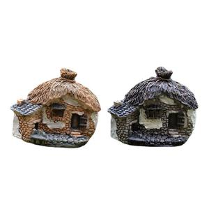 Giardino <span class=keywords><strong>in</strong></span> miniatura paesaggio Micro villaggio case di pietra fai da te Bonsai terrario artigianato ornamenti da scrivania per la decorazione del giardino fata - Product Image 6