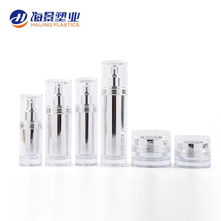 아크릴 크리스탈 모양 20ml 40ml 100ml 스킨 케어 크림, 크림 플라스틱 퍼스널 케어