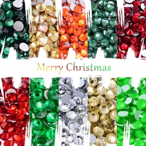 OLeeya - Piedras de Cristal Brillantes para Navidad, Piedras de Imitación de Cristal SS3 a SS30, con Reverso Grueso, Sin Fijación en Caliente, para Decoraciones DIY - Product Image 6
