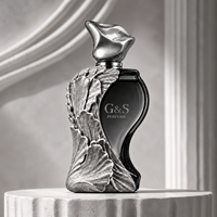 Flacon de parfum au design original, flacon de parfum personnalisé unique, flacon de parfum de luxe en verre, OEM et ODM, 100 ml, 50 ml