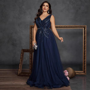 ชุดเดรสออกงานกลางคืนแบบเปิดหลังสำหรับผู้หญิง<span class=keywords><strong>อวบ</strong></span>อ้วนไซส์ใหญ่สไตล์ยุโรปอเมริกัน เหมาะสำหรับงานเลี้ยงค็อกเทลหรืองานทางการ - Product Image 5