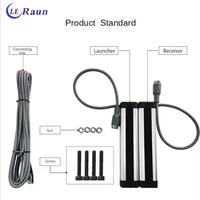 Rideau lumineux de mesure haute précision LE Raun Modbus RTU, portée de 2 à 40 mm, précision de 2 mm pour la mesure des dimensions et le comptage d'objets