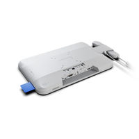 Tablette robuste étanche IP65 de 15,6 pouces, ordinateur Android, boîtier antibactérien, 4 Go de mémoire pour environnement clinique hospitalier