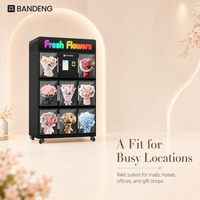 BANDENG 6510XH 10T - Vitrina Refrigerada para Ramos de Flores Frescos, Diseñada para Equipamiento Minorista, con Rango de Refrigeración de 4°C a 25°C