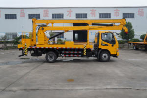 Nuevo camión de escalera aérea JAC de 18 metros, <span class=keywords><strong>elevador</strong></span> móvil, plataforma de trabajo alto, jaula aérea hidráulica, cesta aérea, camiones, gran oferta - Product Image 6