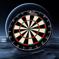 Großhandel Maßgefertigte Sisal-Dartscheibe Diana Robustes Afrikanisches Sisal-Rohmaterial Abriebfest Geringe Austauschfrequenz Dartboard