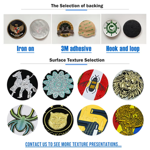 3D logo TPU vá Sticker nâng lên dòng dập nổi thiết kế logo nhãn vải huy hiệu vàng truyền nhiệt nhãn may vá mềm - Product Image 6