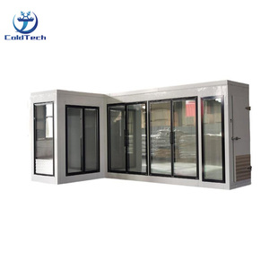 Congelador Modular con Puerta <span class=keywords><strong>de</strong></span> Vidrio Resistente para Almacenamiento en Frío <span class=keywords><strong>de</strong></span> Carne, Aves y Mariscos - Product Image 1
