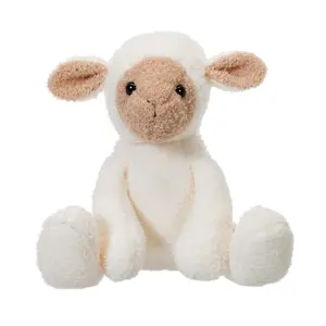 8英寸可拥抱柔软可爱完美羔羊玩具毛绒天鹅绒羔羊儿童毛绒动物