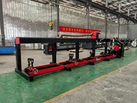 Machine de découpe plasma CNC pour tubes, métal, acier inoxydable, acier au carbone, aluminium, tuyau automatique, moteur servo 220V HUAXIA
